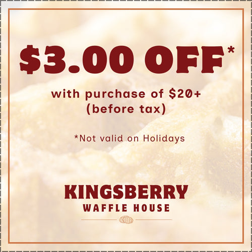 Menu – Kingsberry Waffle House